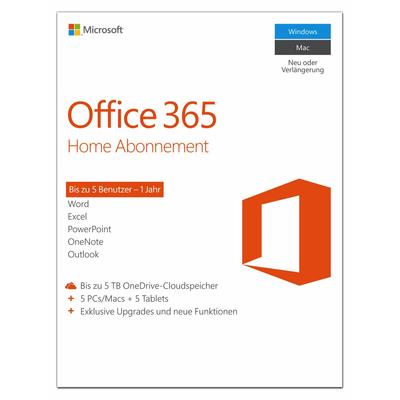 Microsoft Office 365 Home (6 Computer)
