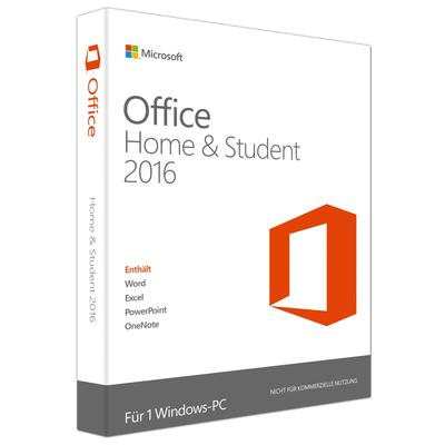Microsoft Office Home & Student 2016, Windows, Deutsch