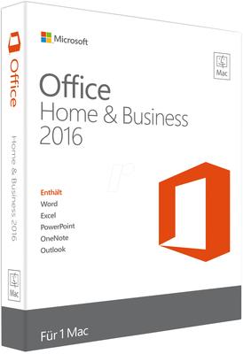 Microsoft Office Home & Business 2016, Mac, Deutsch