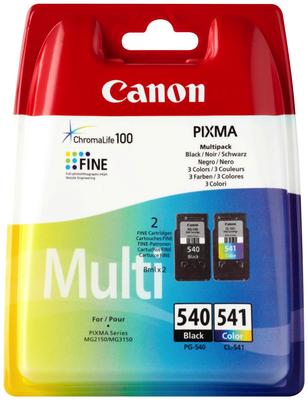 Canon Tintenset PG-540 / CL-541 inkl Fotopapier 